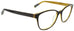Edward Beiner Collection-Margaret-999-42 - Tortoise / Amber . Side view. Handmade in Germany. Designer eyeglasses available exclusively at Edward Beiner Boutiques.