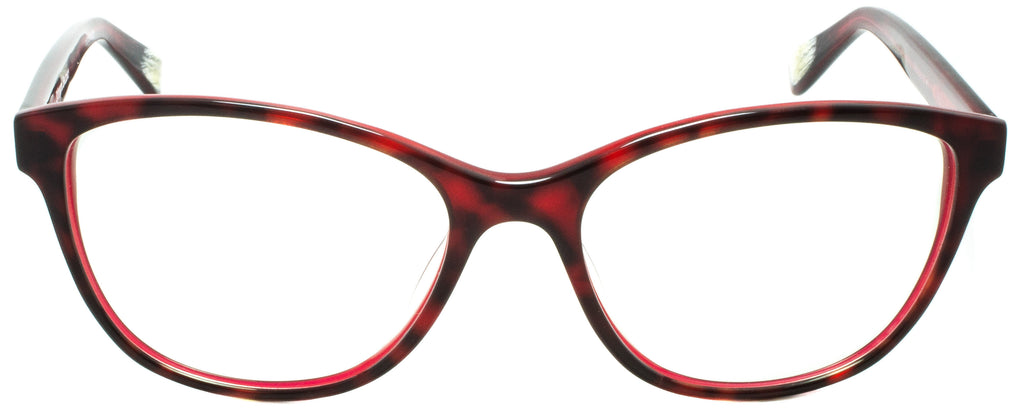 Edward Beiner Collection-Margaret-999-43 - Red. Front view. Handmade in Germany. Designer eyeglasses available exclusively at Edward Beiner Boutiques.
