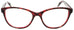 Edward Beiner Collection-Margaret-999-43 - Red. Front view. Handmade in Germany. Designer eyeglasses available exclusively at Edward Beiner Boutiques.