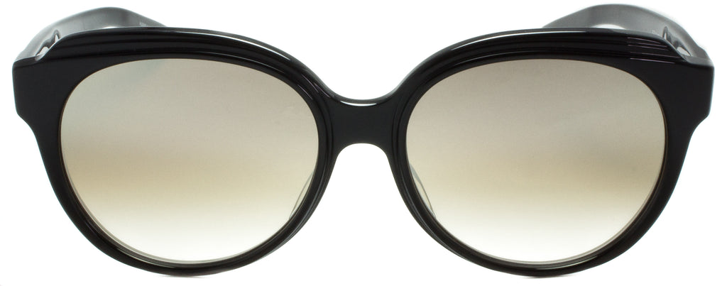 Barton Perreira Marvalette-BLA/GOM-Black . Front view. Diamond pressed titanium. Designer sunglasses available exclusively at Edward Beiner Boutiques.