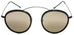 Spektre Metro 2 MR01CFT-Matte Black . Front view. Handmade in Italy in stainless steel. Designer sunglasses available exclusively at Edward Beiner Boutiques.