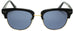 Spektre Lola-LL01AFT-BLACK/ GOLD Front View. Handmade in Italy. Designer sunglasses available at Edward Beiner Boutiques.