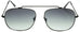 Spektre-Montana-MO01CFT-Black . Front view. Handmade in Italy in stainless steel. Designer sunglasses available exclusively at Edward Beiner Boutiques.