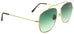 Spektre Montana-MO02DFT-Gold . Side view. Handmade in Italy in stainless steel. Designer sunglasses available exclusively at Edward Beiner Boutiques.
